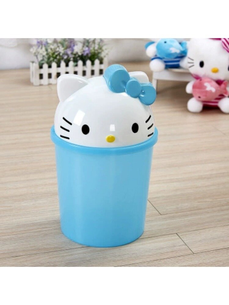 Домашний органайзер Hello Kitty 8 л, синий — для ванной и туалета