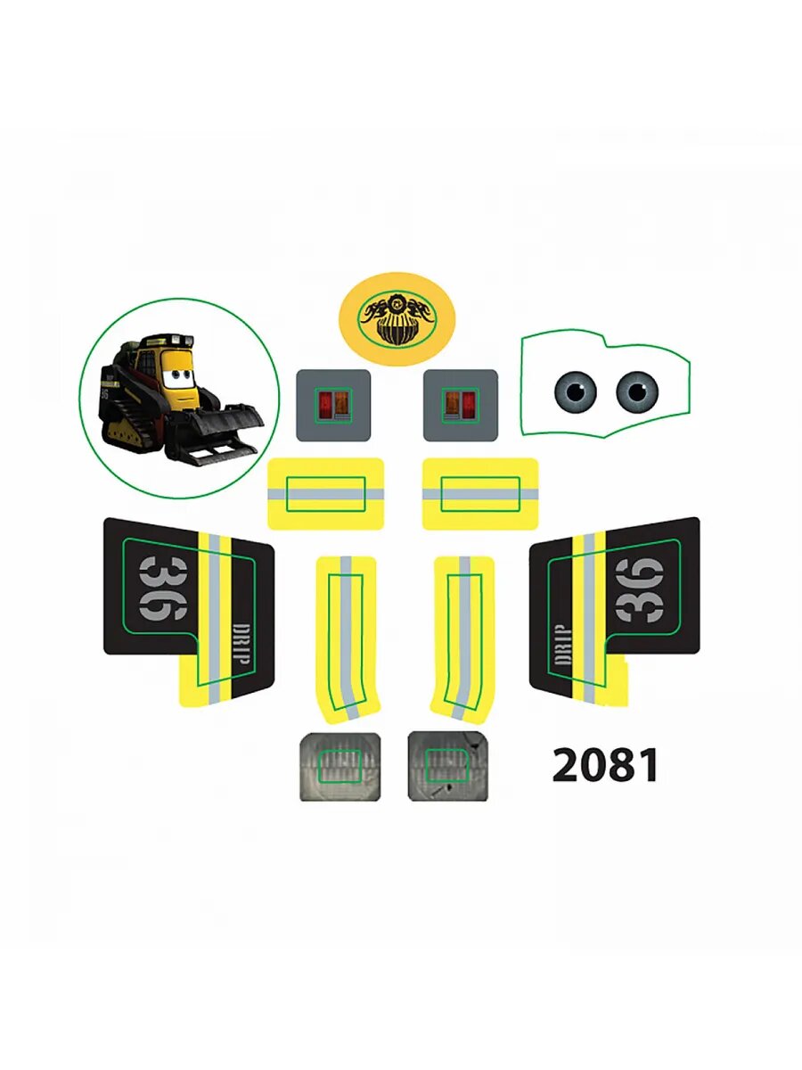 Сборная модель Planes 2, Шлёп — фото 1