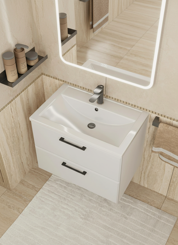 Изображение товара Раковина для ванной комнаты Uperwood Foster 70 см, прямоугольная