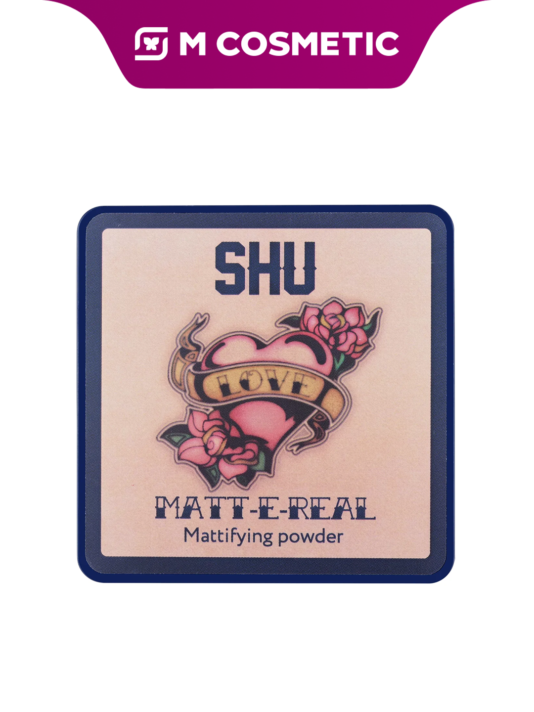 Пудра SHU Matt-E-Real 302, компактная, матовая, оттенок №302