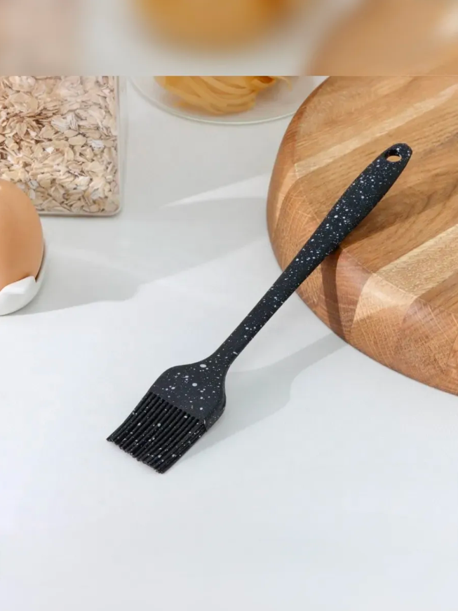 Кулинарная силиконовая кисточка для выпечки и масла с мраморным дизайном