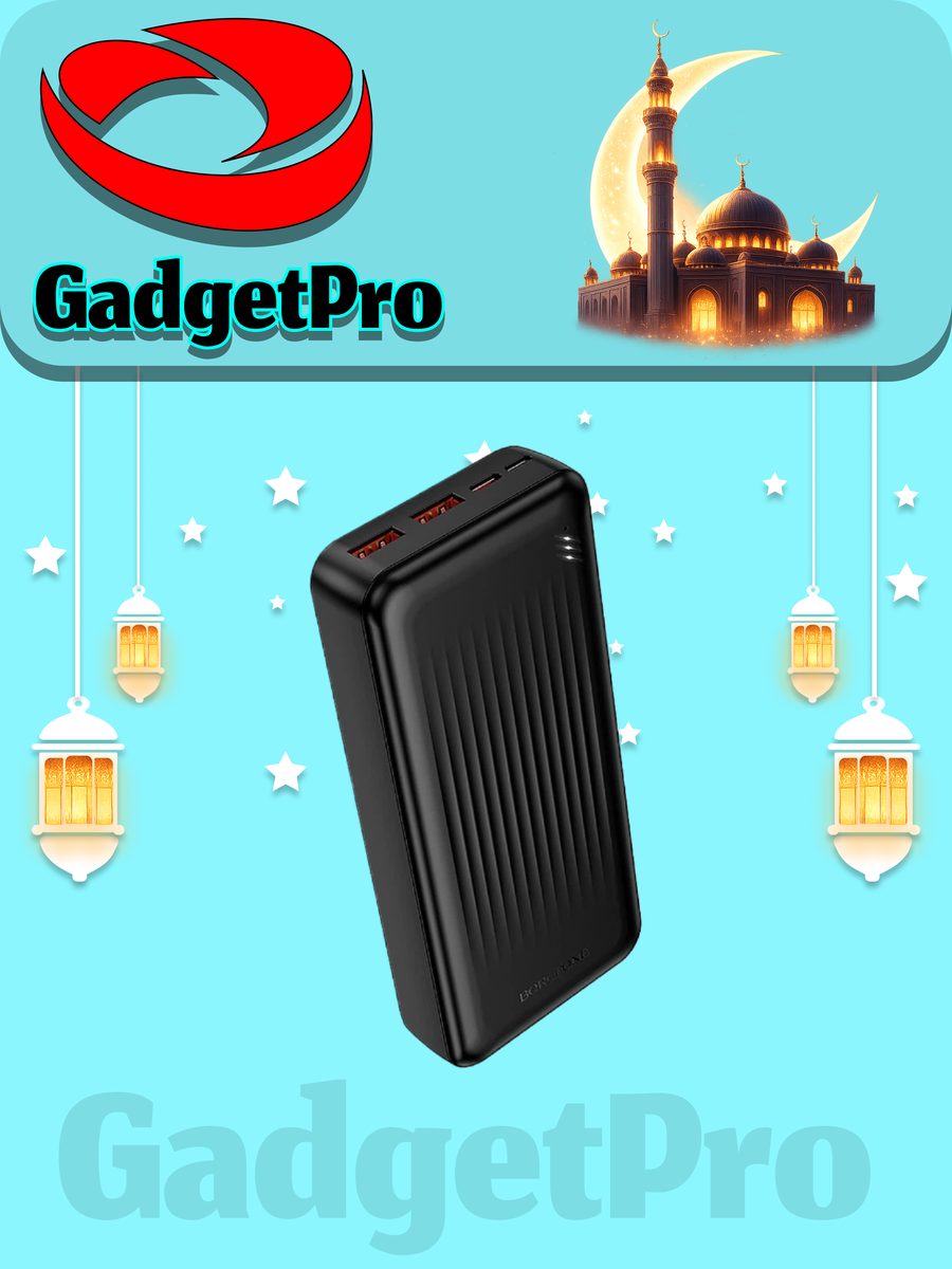 Внешний аккумулятор Borofone BJ80A Clever 22.5W + PD20W 20000mAh, быстрая зарядка, современный дизайн