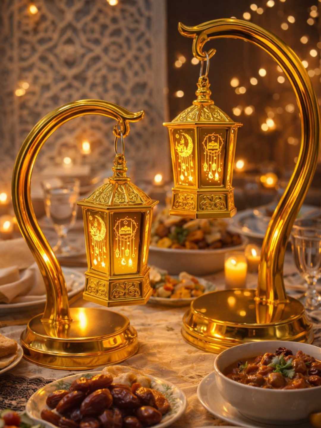 Фонарик-свеча "Рамадан и Хайит", светодиодный, подвесной, для уюта