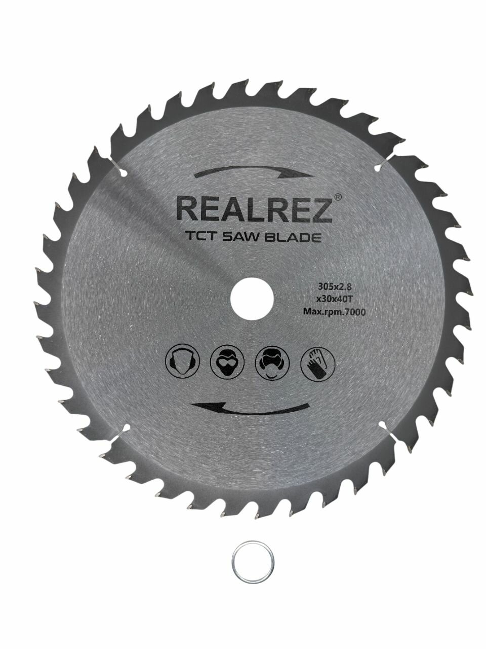 Пильный диск по дереву REALREZ 305x30/25.4 мм 40 зубьев