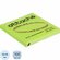 Стикеры с клеев. краем 76х76, неон, зеленый 100л Attache
