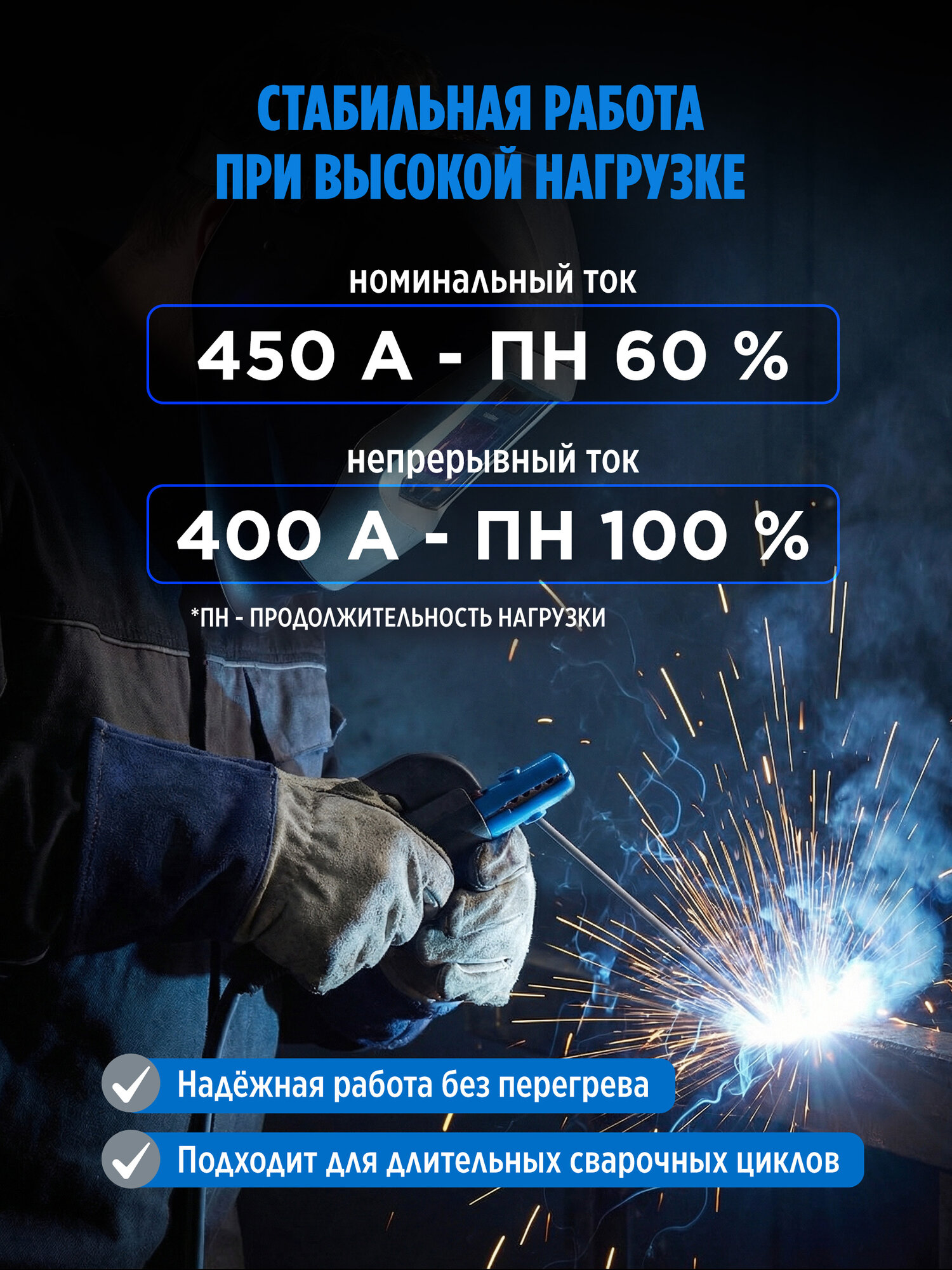 Электрододержатель SOLARIS H-500F (SL1566-2) — фото 1