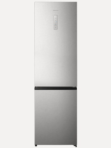Изображение товара Холодильник двухкамерный Hisense RB3N331NAC1, полезный объем 324 л, Total No Frost, инверторный компрессор, класс энергоэффективности A+, зона свежести, серый