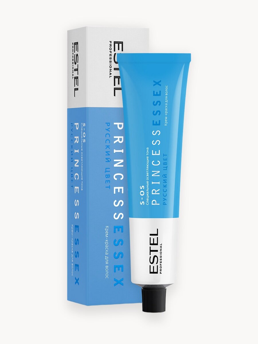 Краска для осветления волос ESTEL PROFESSIONAL Princess Essex S-os 100 супер блонд натуральный 60 мл