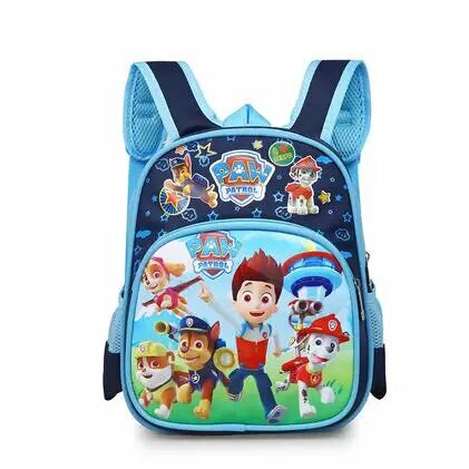Маленький эргономичный школьный рюкзак для детей 3-10 лет - Темно-синий, габариты 25x30x10 см
