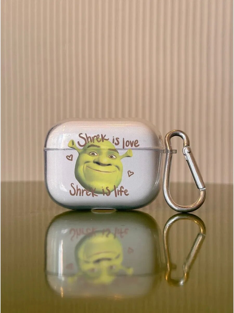 Чехол на AirPods Pro с шреком