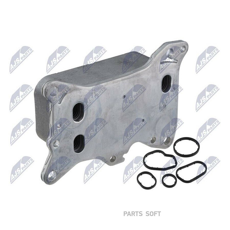 Масляный радиатор ENG 1.8/2.2CDI MERCEDES A W176 2012-2018 , B W246 2011-2018 , GLA X156 2013-2021 от официального дистрибьютора, NTY, артикул CCLME049