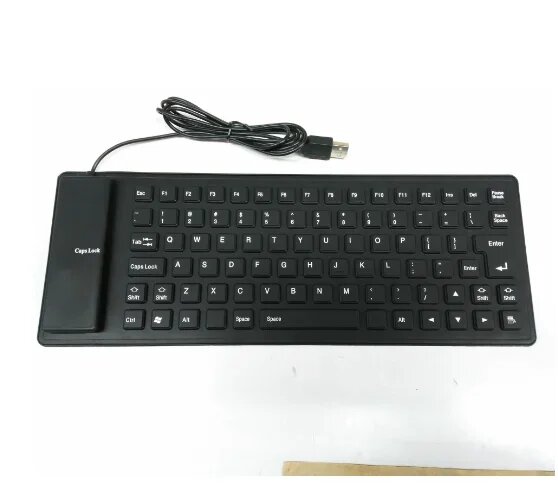 Клавиатура проводная USB 85 Keys, черная
