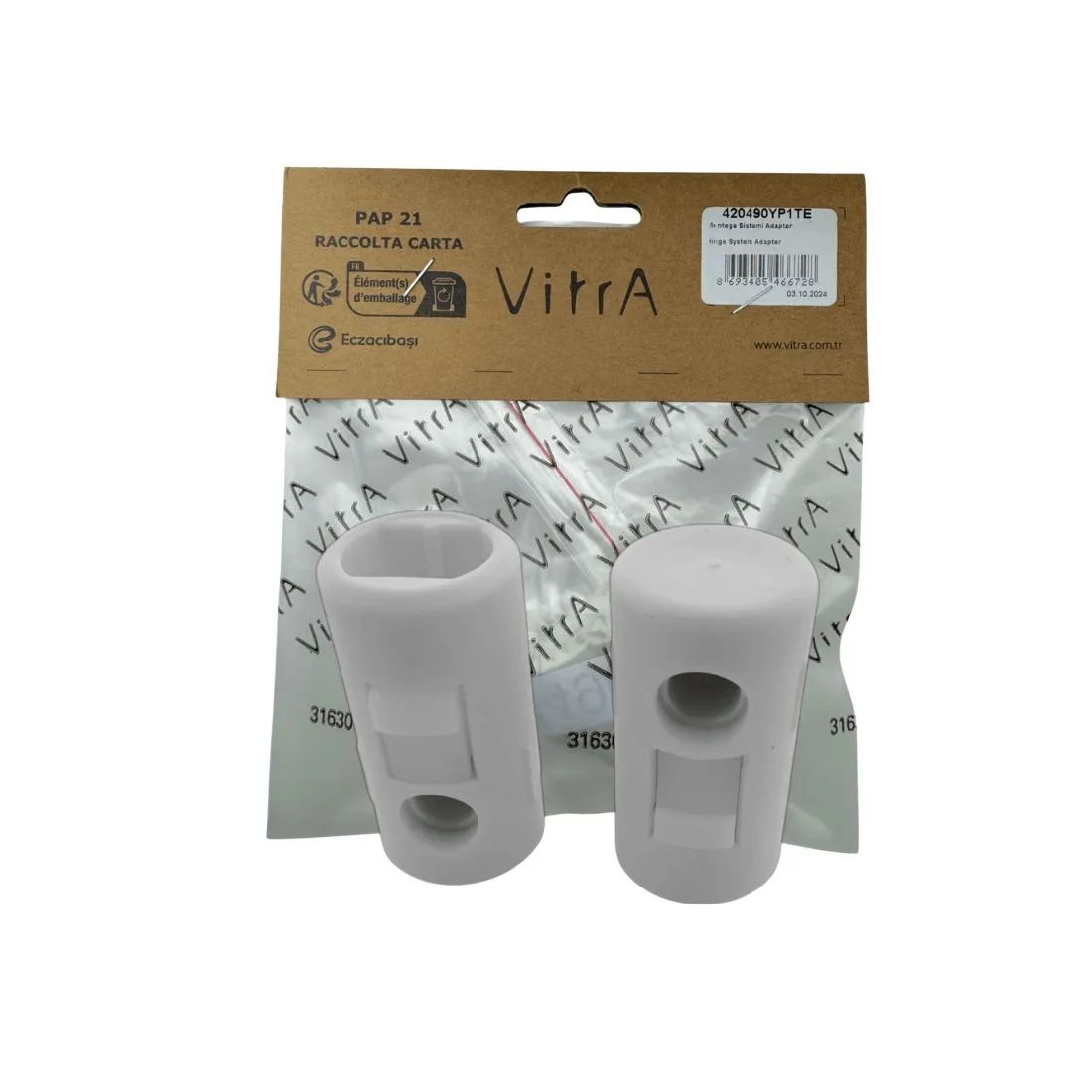 Защёлки для сиденья VitrA 420490YP1TE (Комплект креплений для крышки унитаза)