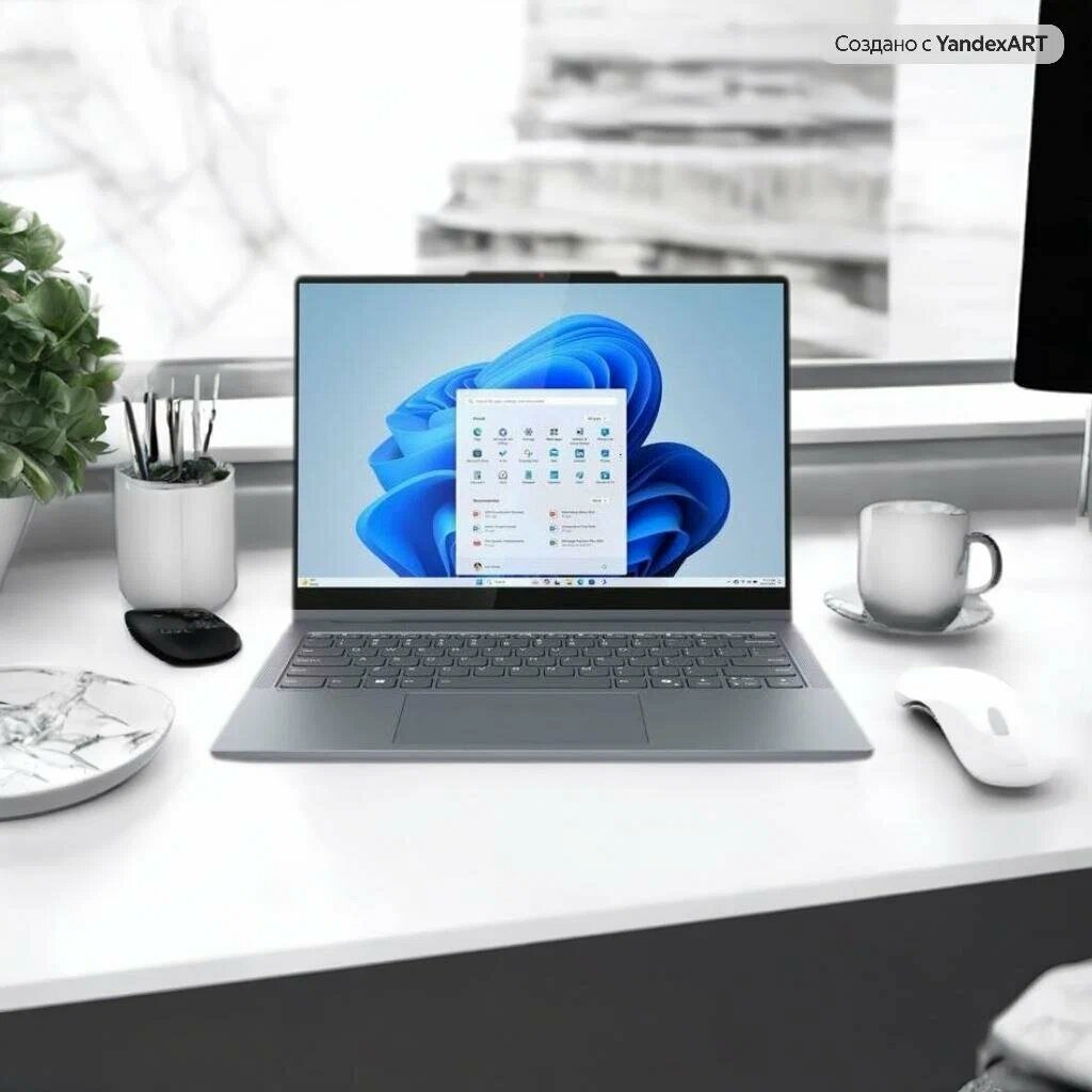 Ноутбук LENOVO IDEAPAD 5 2-в-1 14IAL10 ULTRA 5-225U 8 ГБ 512 ГБ 14,0" WUXGA сенсорный экран X360 W11 LUNA GRAY BACKLIT