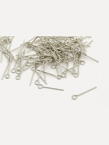 Изображение товара Штифт с петлей 18 мм никель уп.500 г