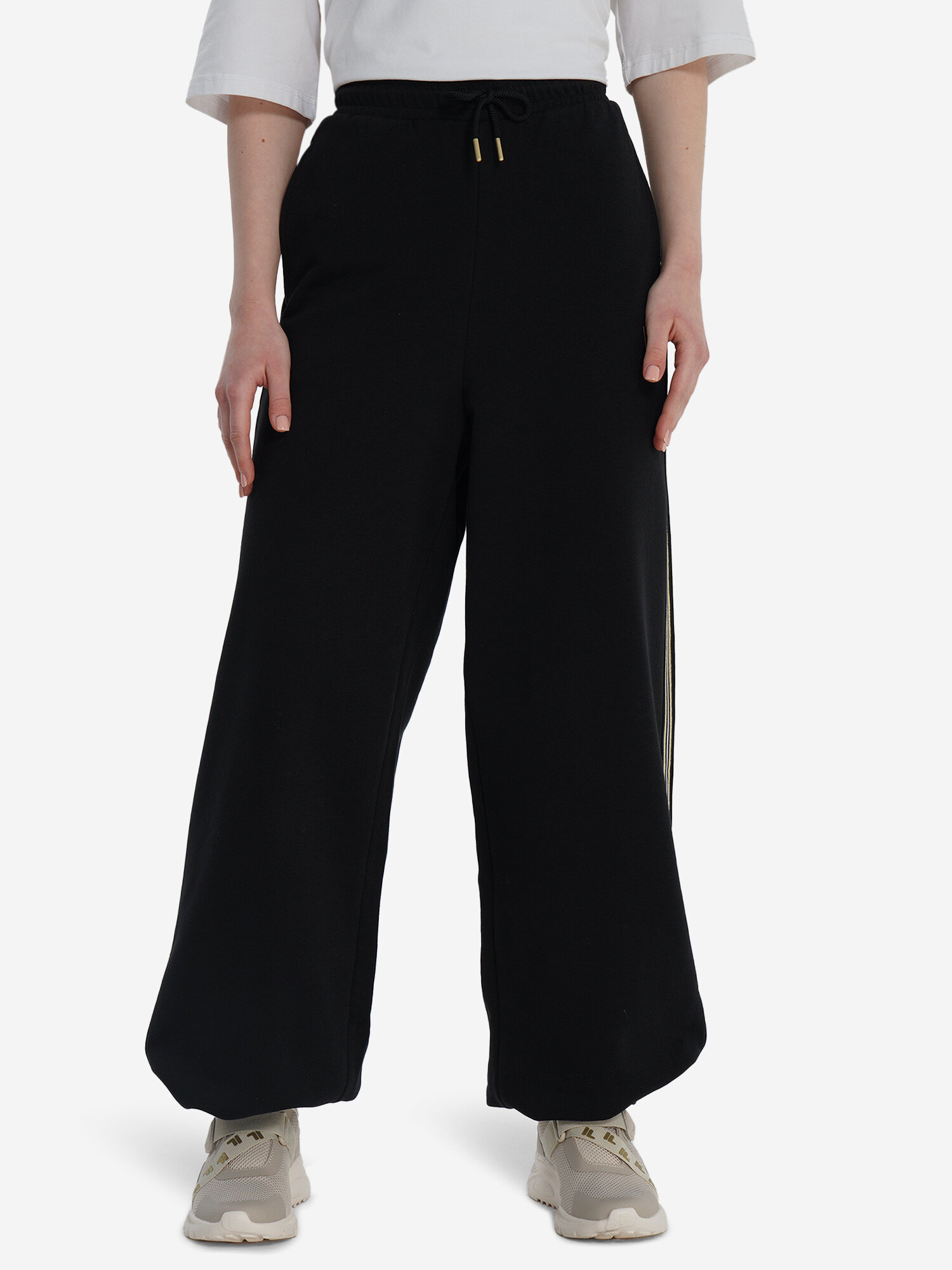 Брюки Fila, размер 134-140, черный — фото 1