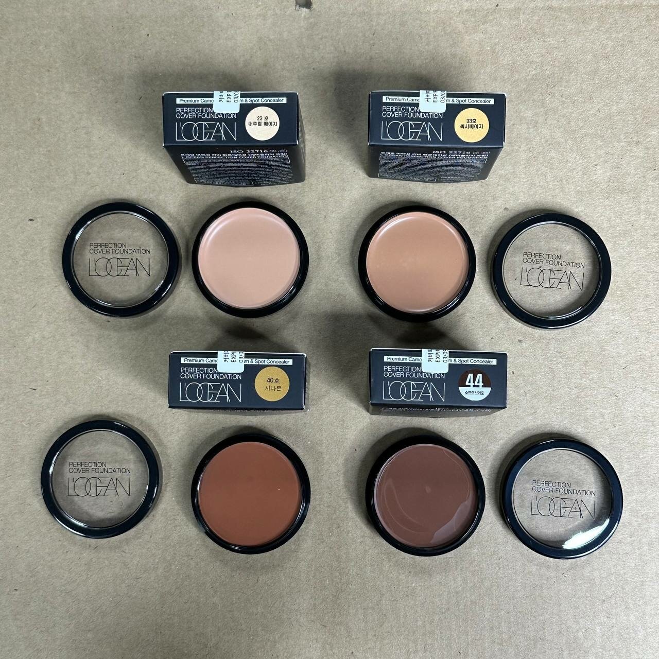 L’ocean Консилер, Perfection Cover Foundation #40 Cinnamon, 16 г — фото 1