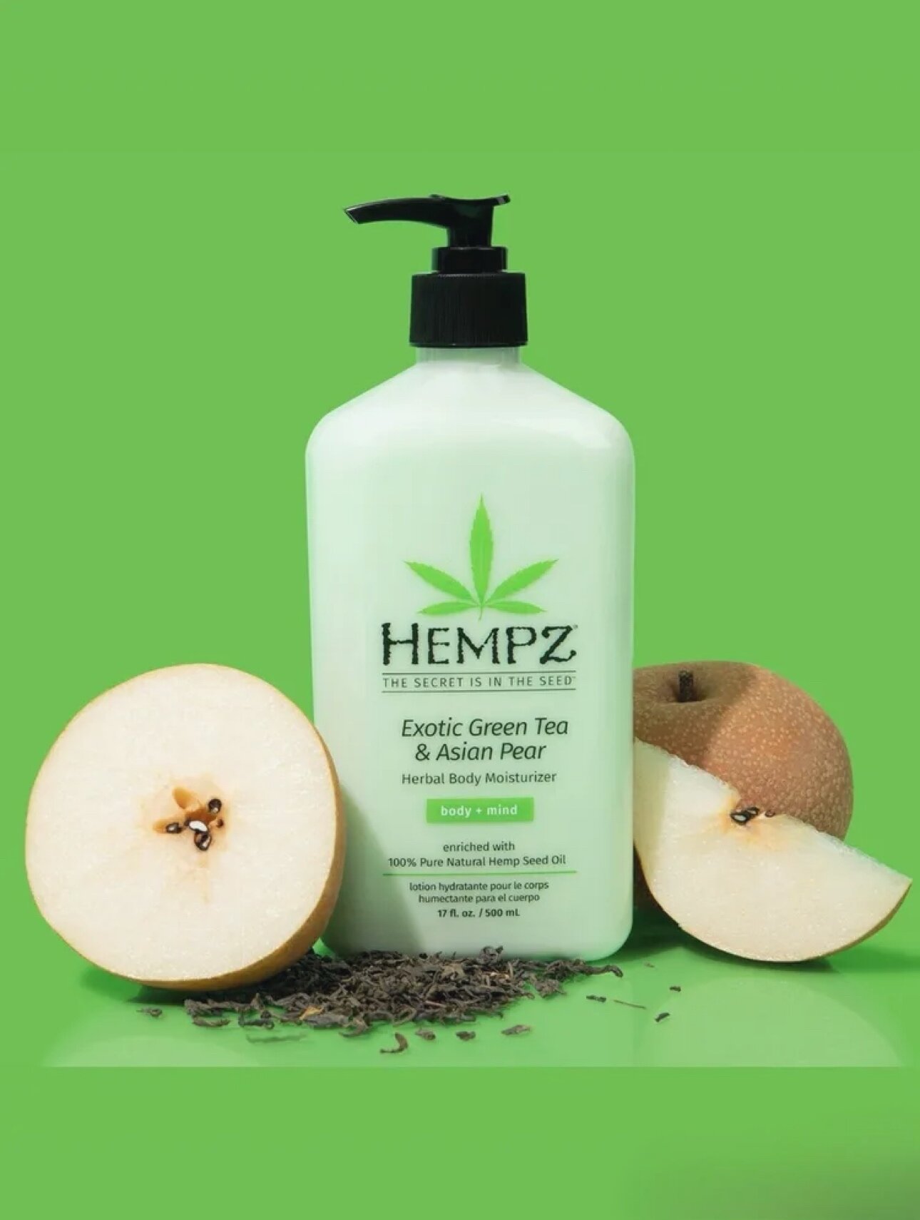 Hempz Молочко для тела увлажняющее Зеленый чай&Груша Exotic Green Tea&Asian Pear Moisturizer, 500мл