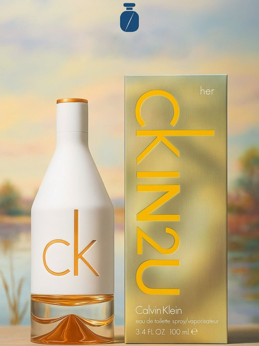 Calvin Klein IN2U Her женский аромат США — свежий, игривый и современный