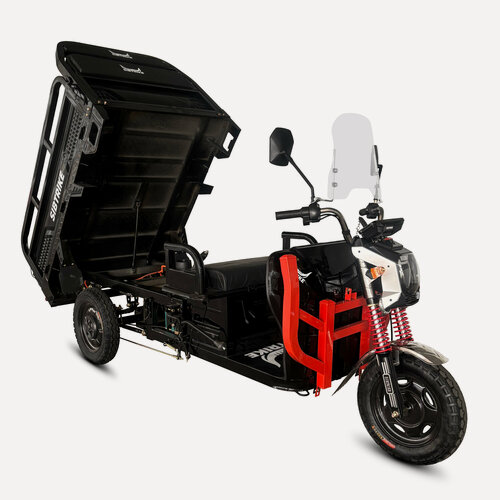 Изображение товара Грузовой электрический трицикл WHITE SIBERIA SIBTRIKE CARGO 1.5 1500W (60V/48Ah) грузоподъемность 1000 кг