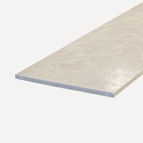 Изображение товара Столешница для кухни Скиф 180х60x2,6см с торцевыми планками. Цвет - Королевский опал светлый