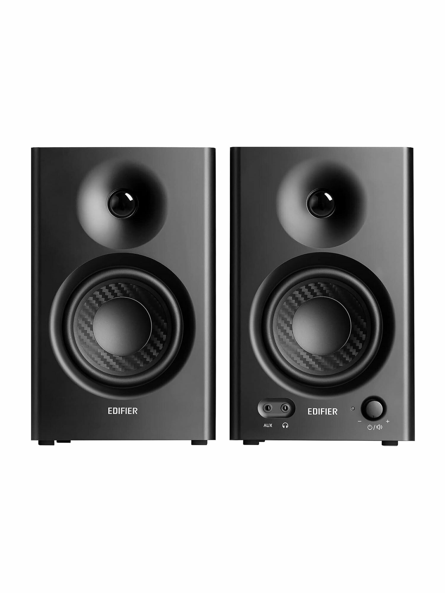 Студийные мониторы Edifier MR4, активные, 42 Вт, 4", пара, чёрные — фото 1