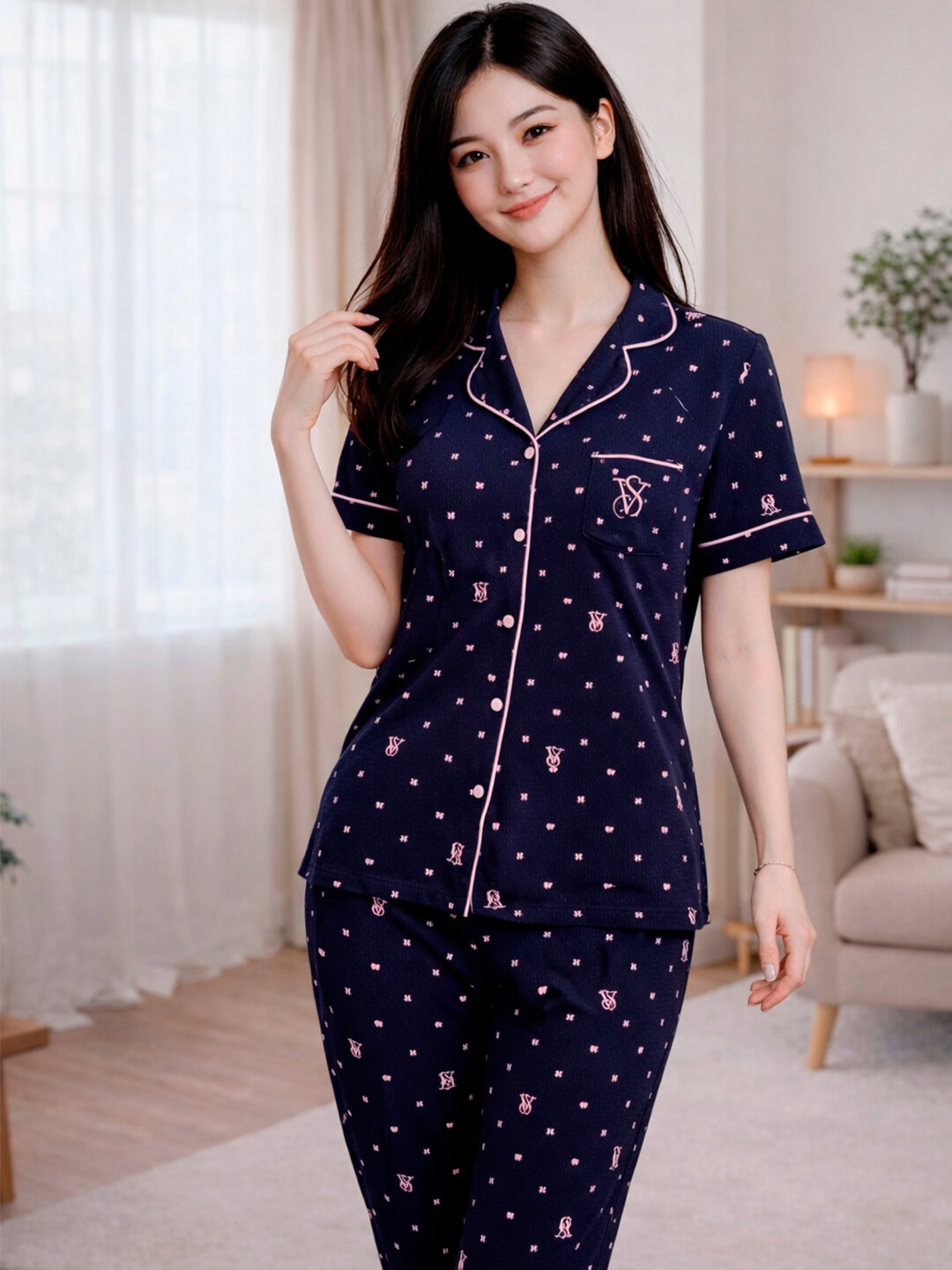 Пижама для кормящих мам