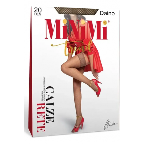 фото Чулки minimi rete, размер 3-4/46, загар