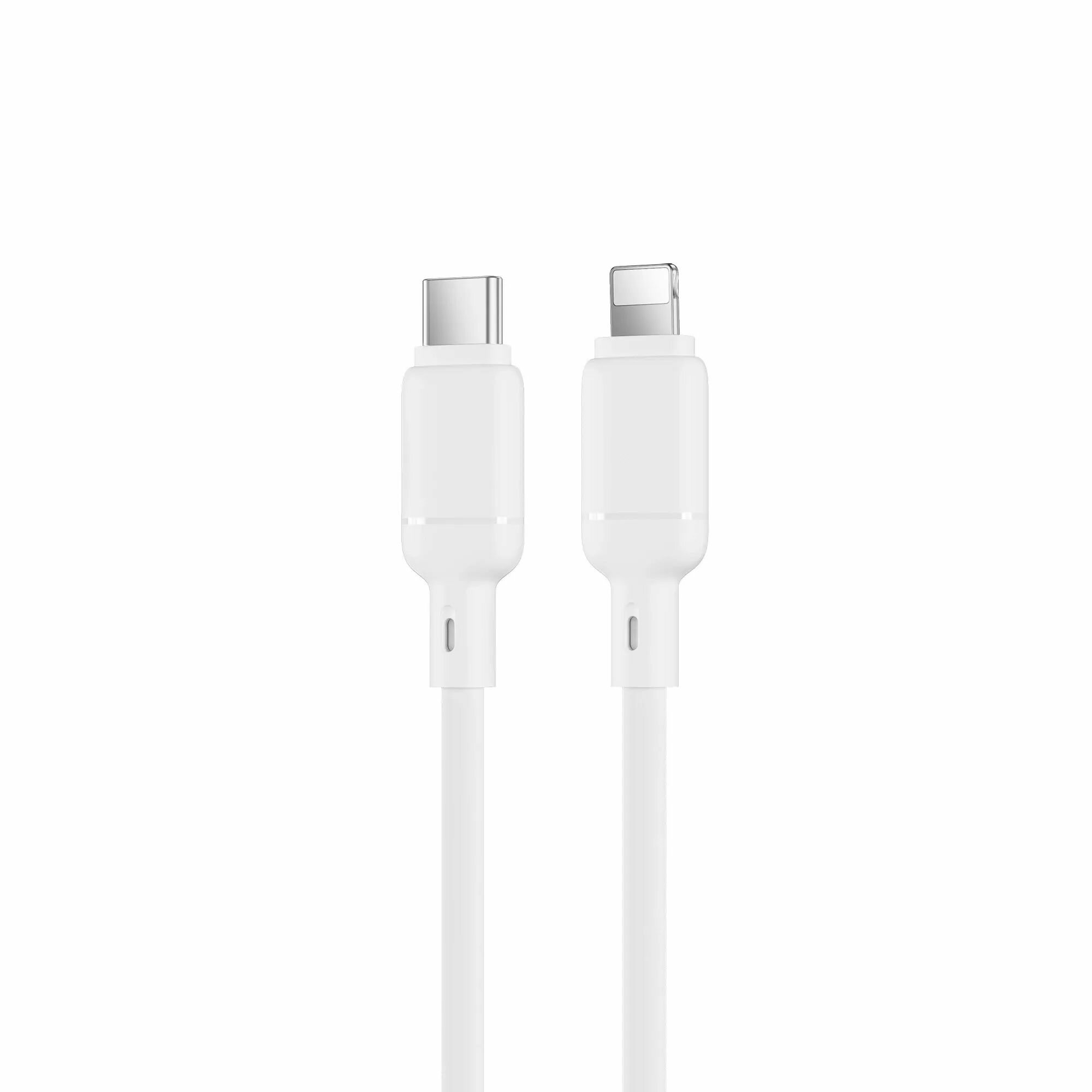 Провод для айфона type c lightning WiWU / Зарядка для iphone / Шнур для зарядки телефона, планшета type-c, lightning / Кабель для быстрой зарядки Type-C 27 W 1 м