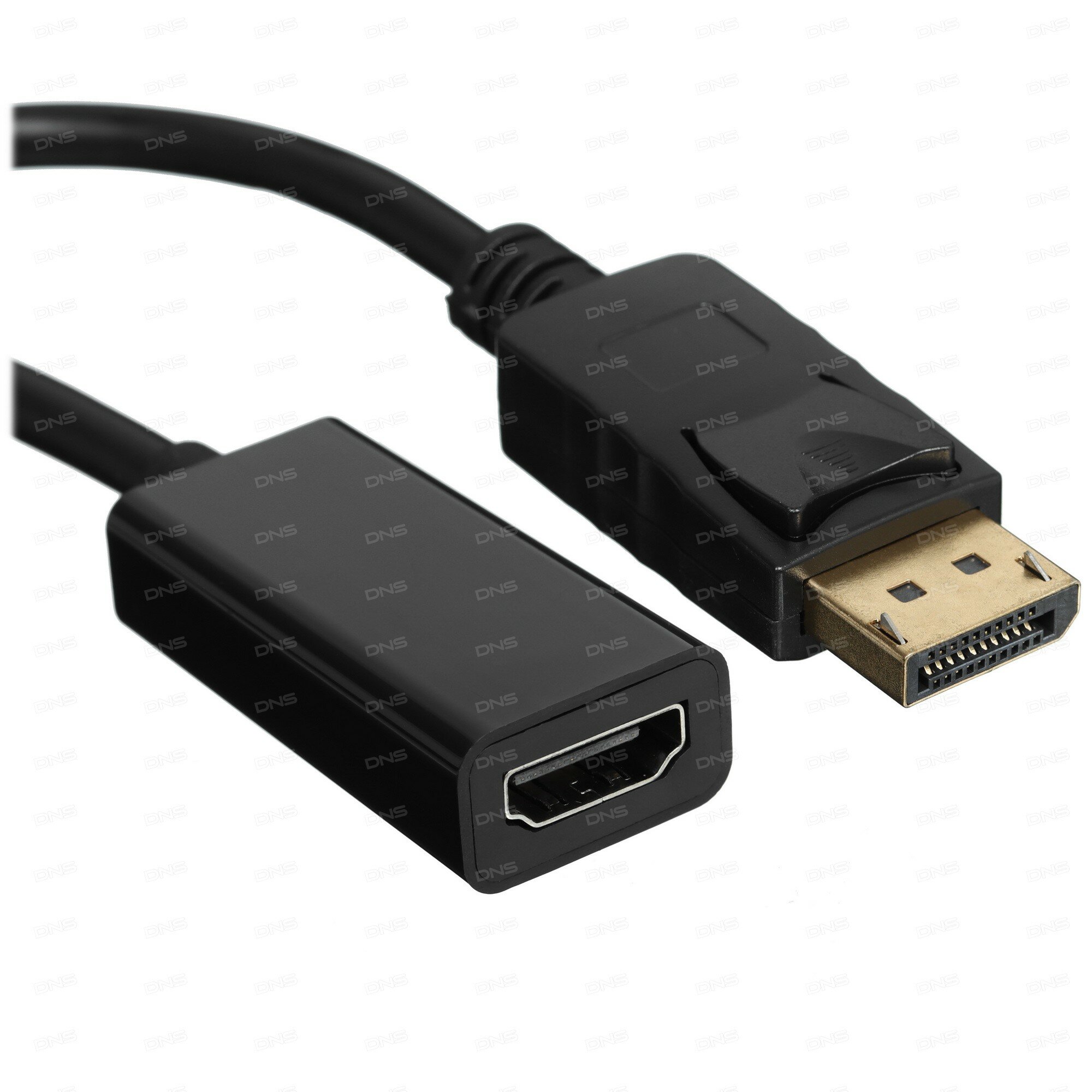 Переходник однонаправленный Aceline DisplayPort - HDMI, 0.2 м