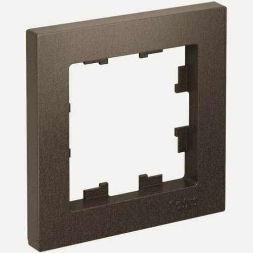 Изображение товара Рамка Systeme Electric (schneider Electric) SCHNEIDER ELECTRIC ATLASDESIGN, Мокко 1-постовая, ATN000601