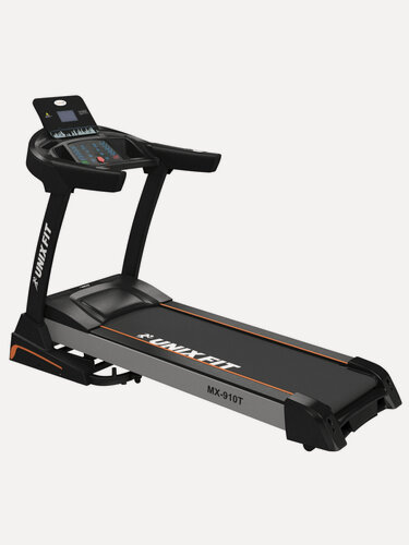 Изображение товара Беговая дорожка UNIX Fit MX-910T складная, пиковая мощность 4 л. с, до 160 кг, беговое полотно 137x48.5 см, 1-18 км/ч