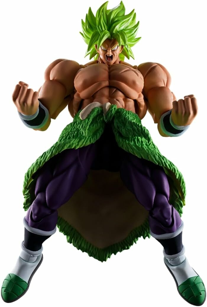 S.H.Figuarts Super Saiyan Broly Full Power, Dragon Ball Super, 22 см, 3 лица