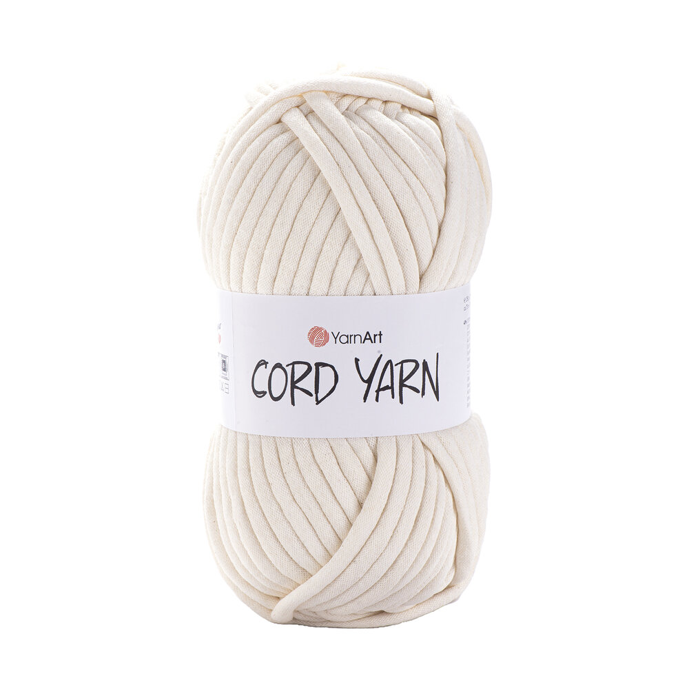 Пряжа для вязания YarnArt Cord yarn 752 молочный 250 гр/73 м 40% хлопок, 60% полиэстер