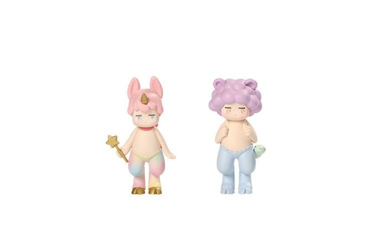 POP MART Pansum Satyr Rory Mythology Collection, Confirmed model - Unicorn + Chimera (unboxing and unpacking)