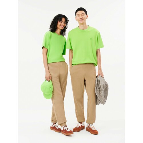 фото Брюки спортивные lacoste, размер s, бежевый, бежевый