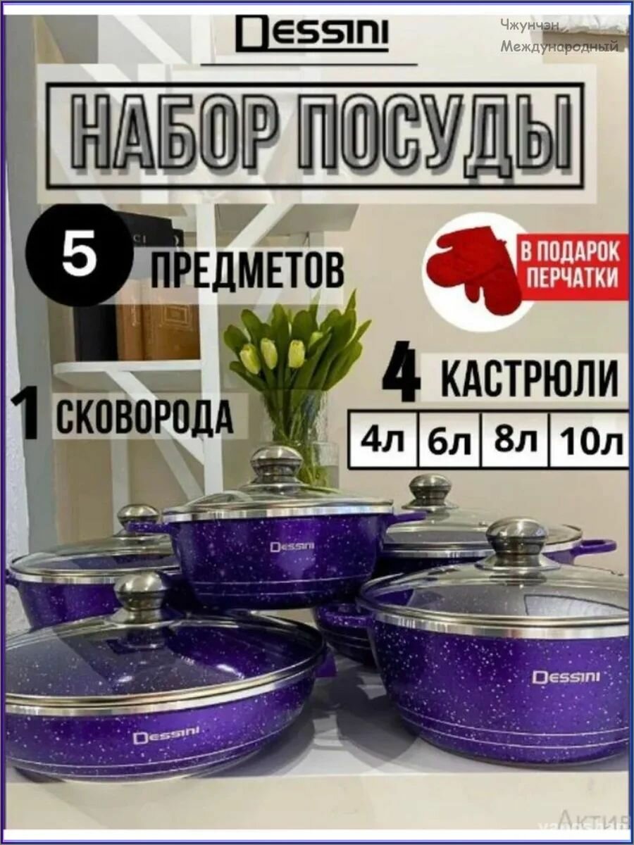 Набор кастрюль