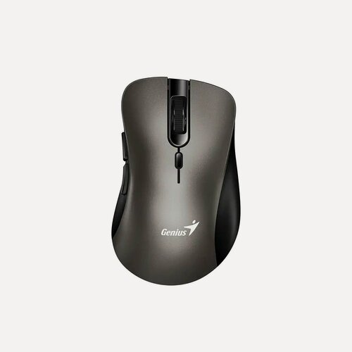 Изображение товара Мышь беспроводная Genius Ergo 8100S, бесшумная, 6 кнопок, 1600 dpi, серый