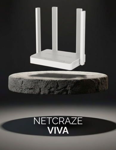 Изображение товара Wi-Fi роутер Netcraze Viva NC-1913, Wi-Fi 5 AC1200, Mesh-система