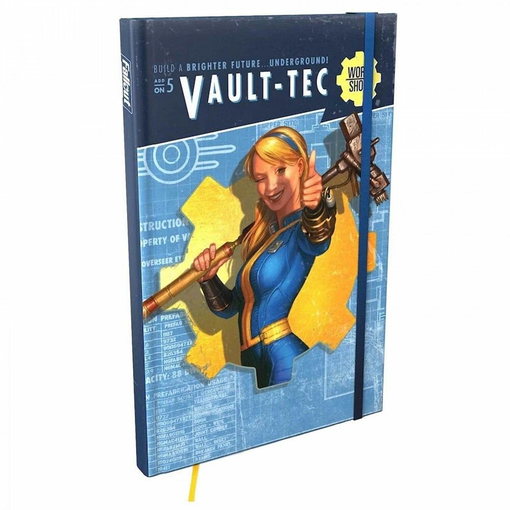 Книга Fallout: Wasteland Warfare - Accessories: Vault-Tec Notebook