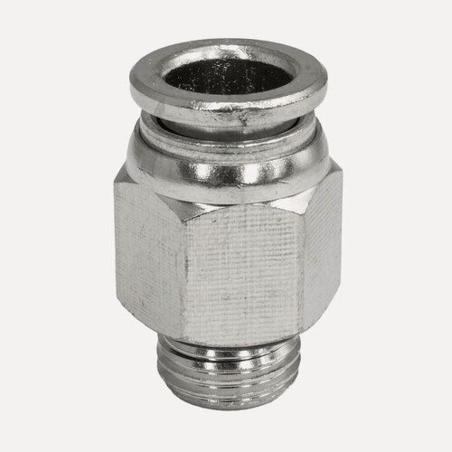 Изображение товара PI TOOLS Цанга прямая, резьбовая Cn-I-1/4M-10 для фторопластовых и полиуретановых трубок. Арт. 4928