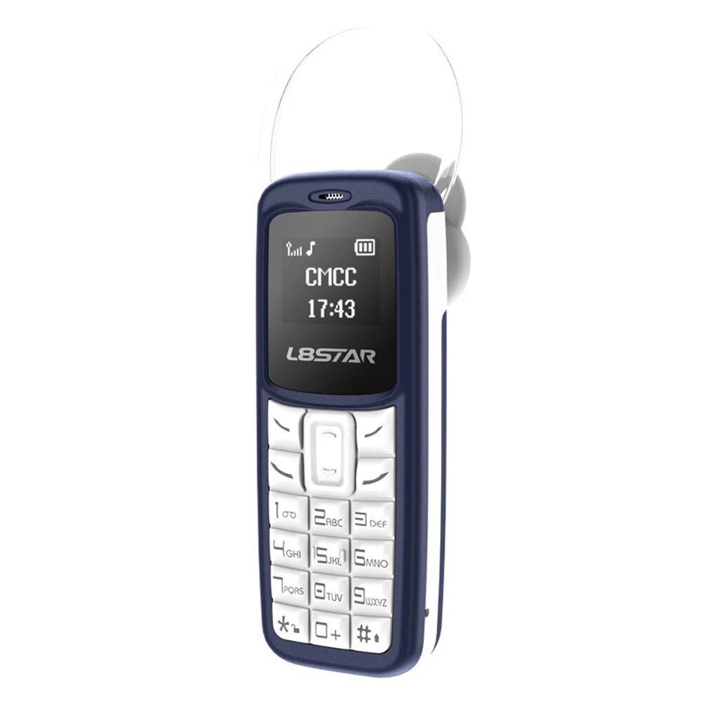 L8STAR BM30 Мини-телефон SIM + TF-карта Разблокированный мобильный телефон GSM-карта Беспроводные наушники с низким излучением Bluetooth-накопитель Мобильная гарнитура