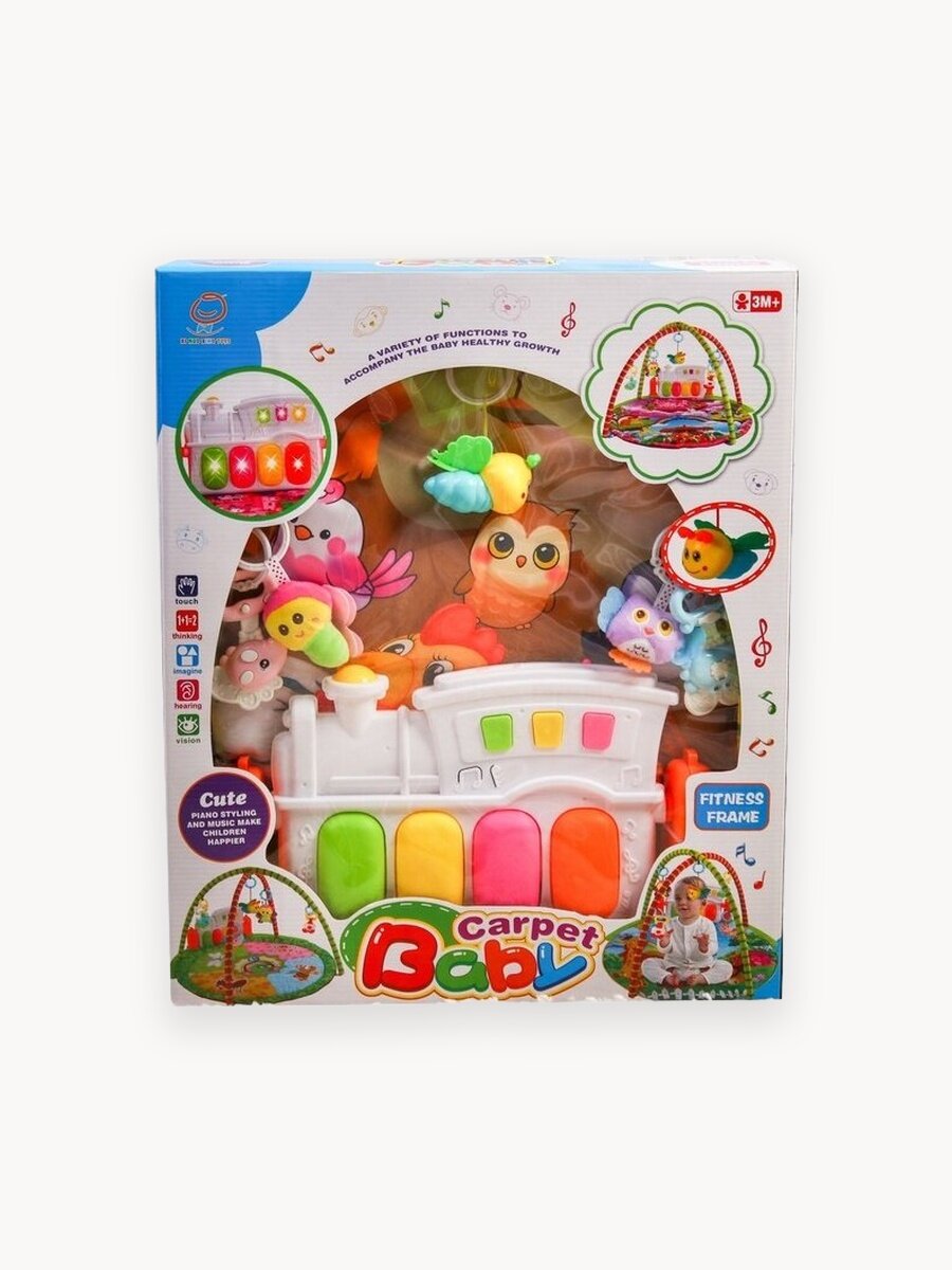 Развивающий коврик «Сказочные птицы», с пианино 4503970