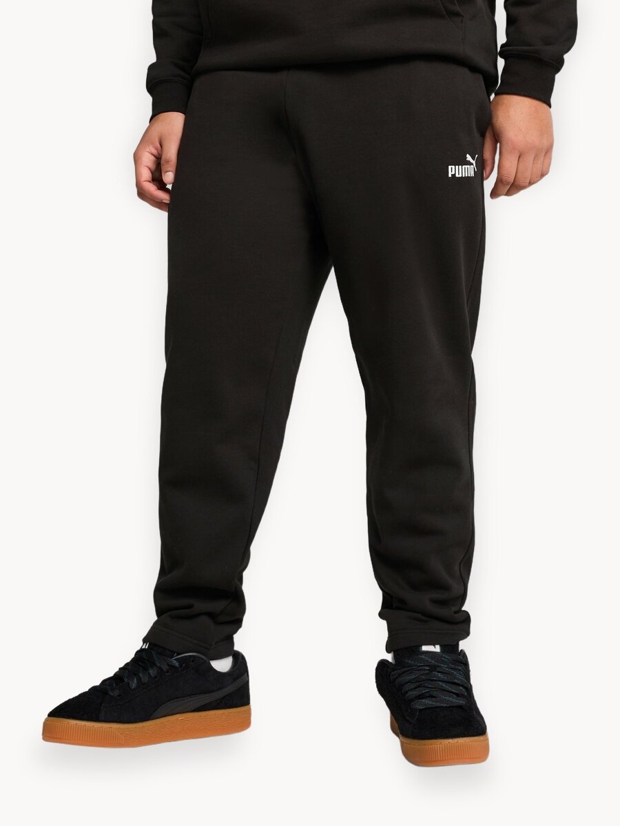 Брюки спортивные PUMA ESS No. 1 Logo Sweatpants FL op, размер M, черный