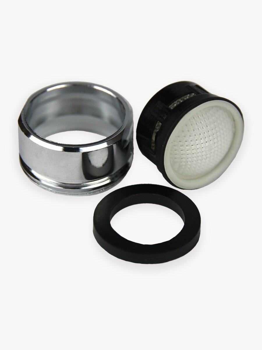 Аэратор М24 (наружная резьба) для смесителя, с нержавеющей сеточкой