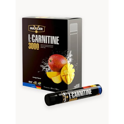 Maxler L-карнитин Comfortable Shape 3000, 25 мл, манго