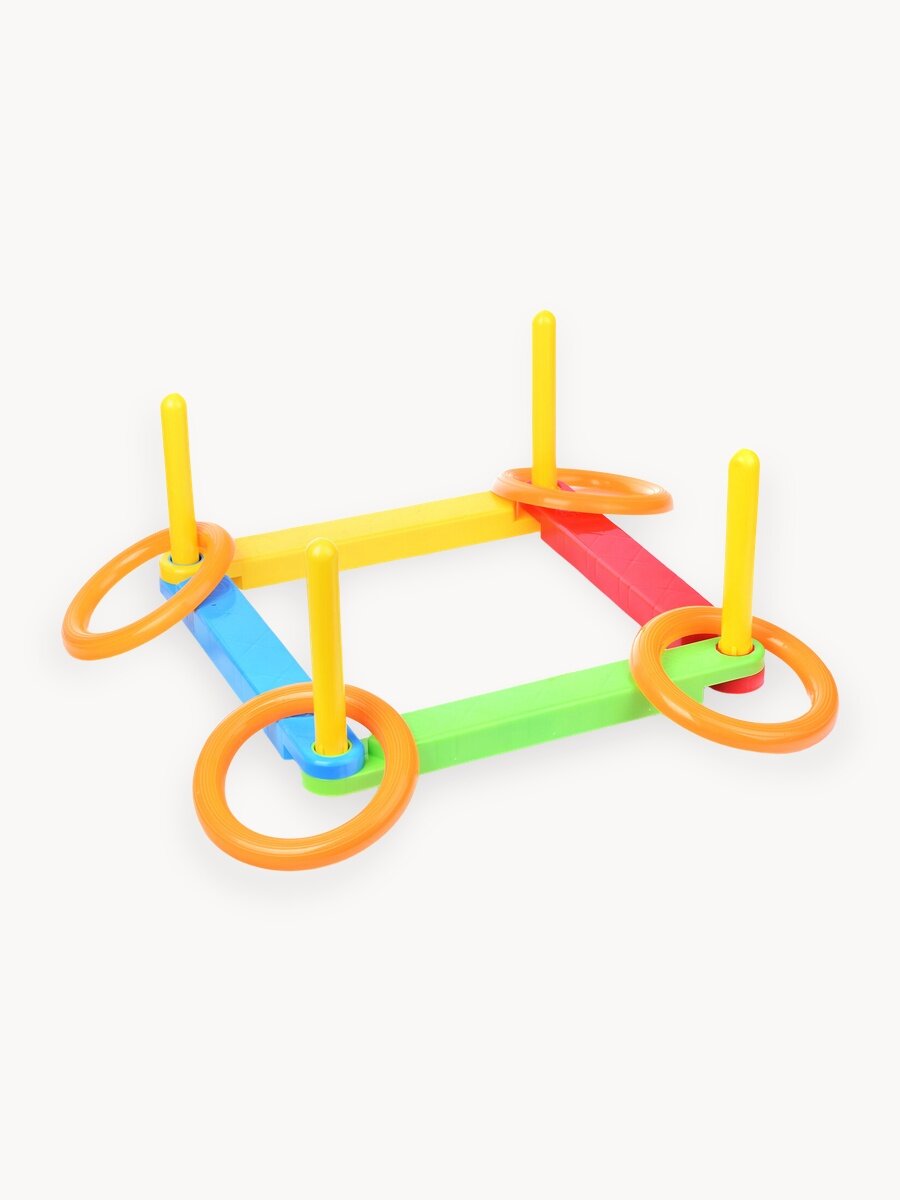 Кольцеброс с корзинками (ромб), пластмасса, детям от 3х лет.