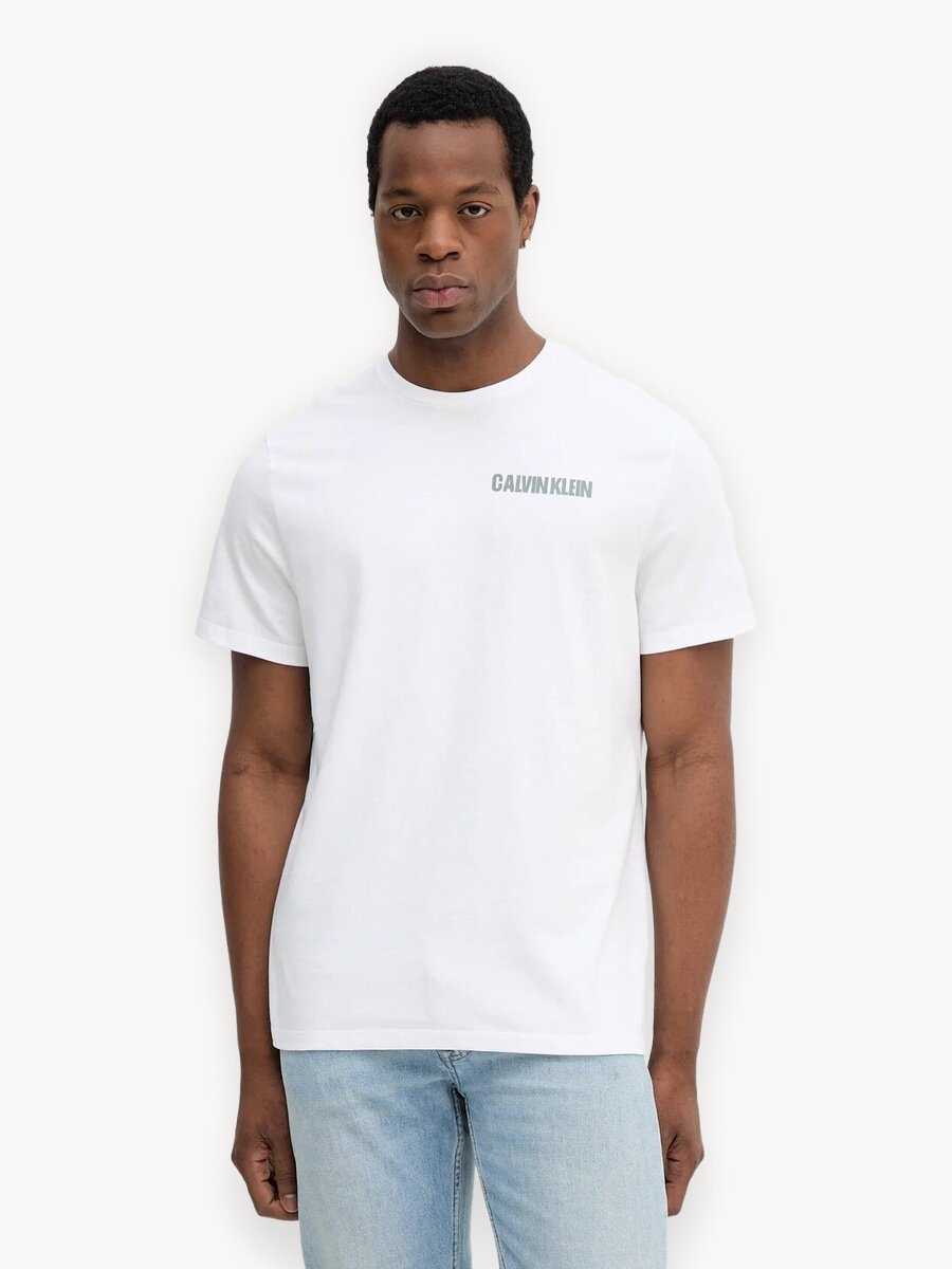 Футболка Calvin Klein Jeans, размер  XXL, белый