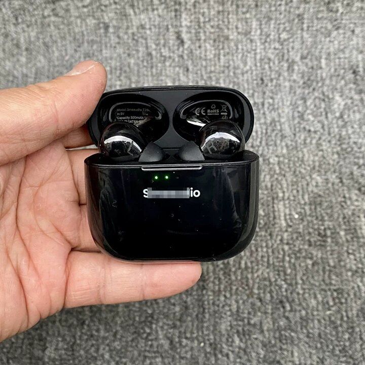 Беспроводные наушники True Wireless Bluetooth T20 с активным шумоподавлением для высококачественного звука, черный цвет