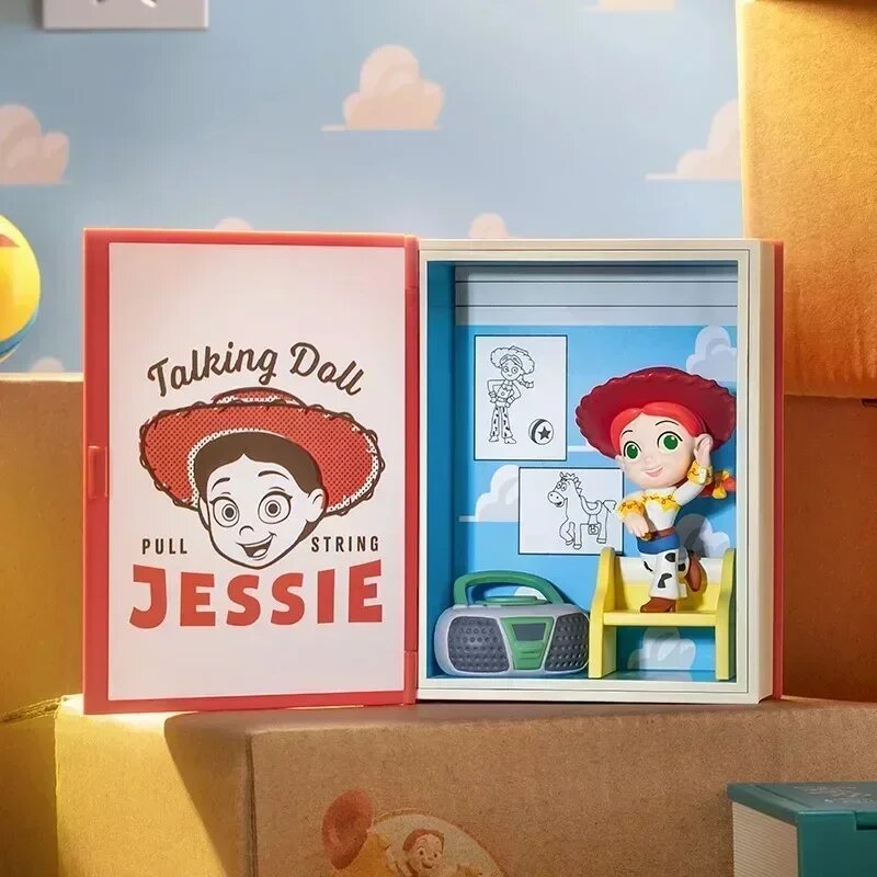 POP MART История игрушек: Наборы сцены серии «История костей Энди» фигурка Jessie
